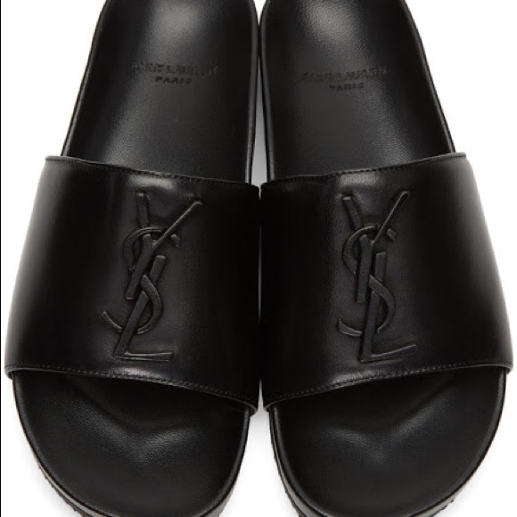 YVES SAINT LAURENT Joan slide sandals - Picture 9 of 9